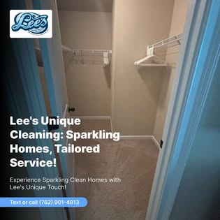 Cleaning work by Lee's Unique Cleaning